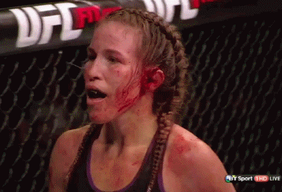 Leslie Smith Nasty oreille de chou-fleur Séparé UFC 180