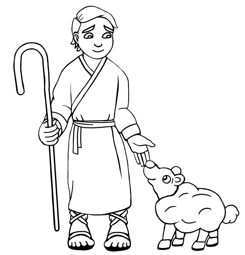 LDSFiles Clipart Shepherd Boy