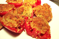 Roasted parmesan tomatoes