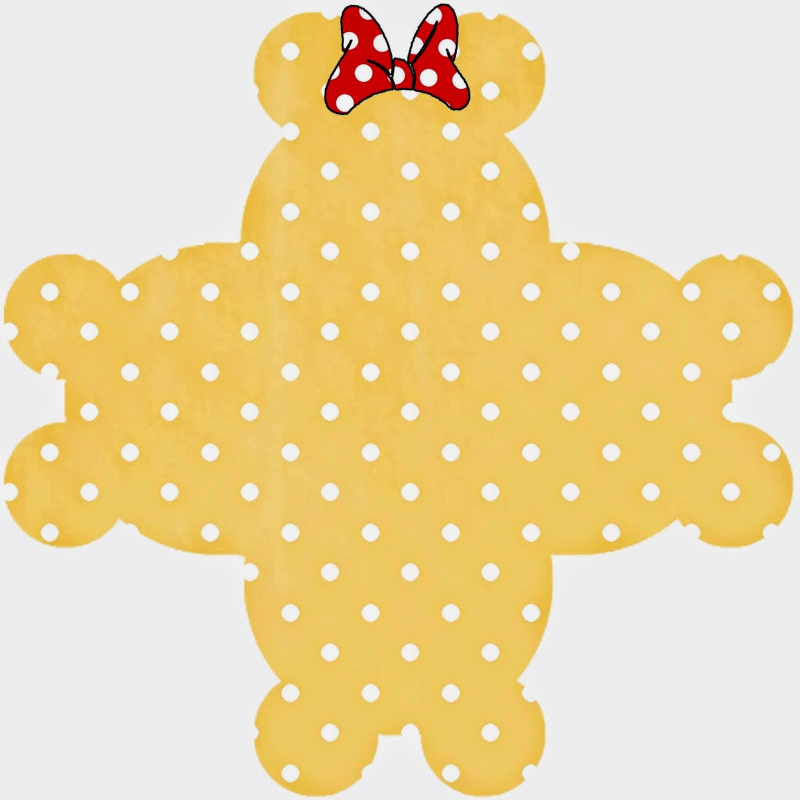 Funny Red Minnie Mouse Free Printables. Oh My Fiesta! in english