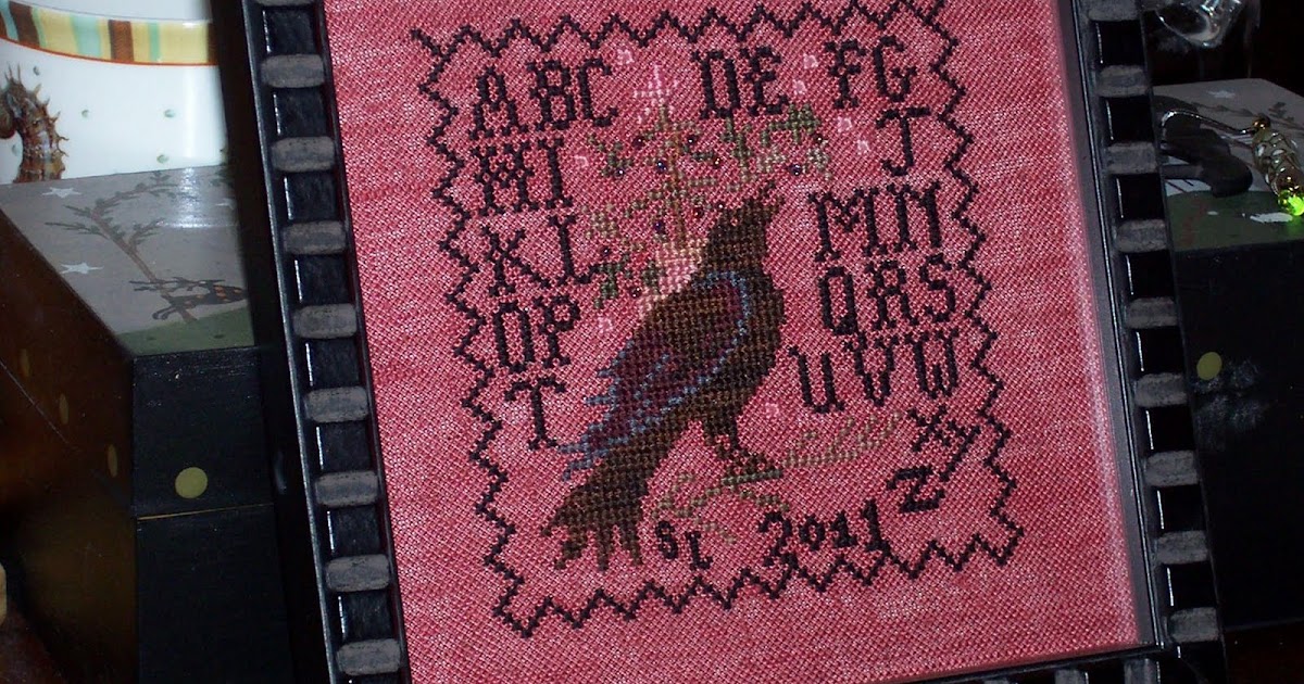 Sharon's Cross Stitch Obsession Framing and Updated Sampler Wall