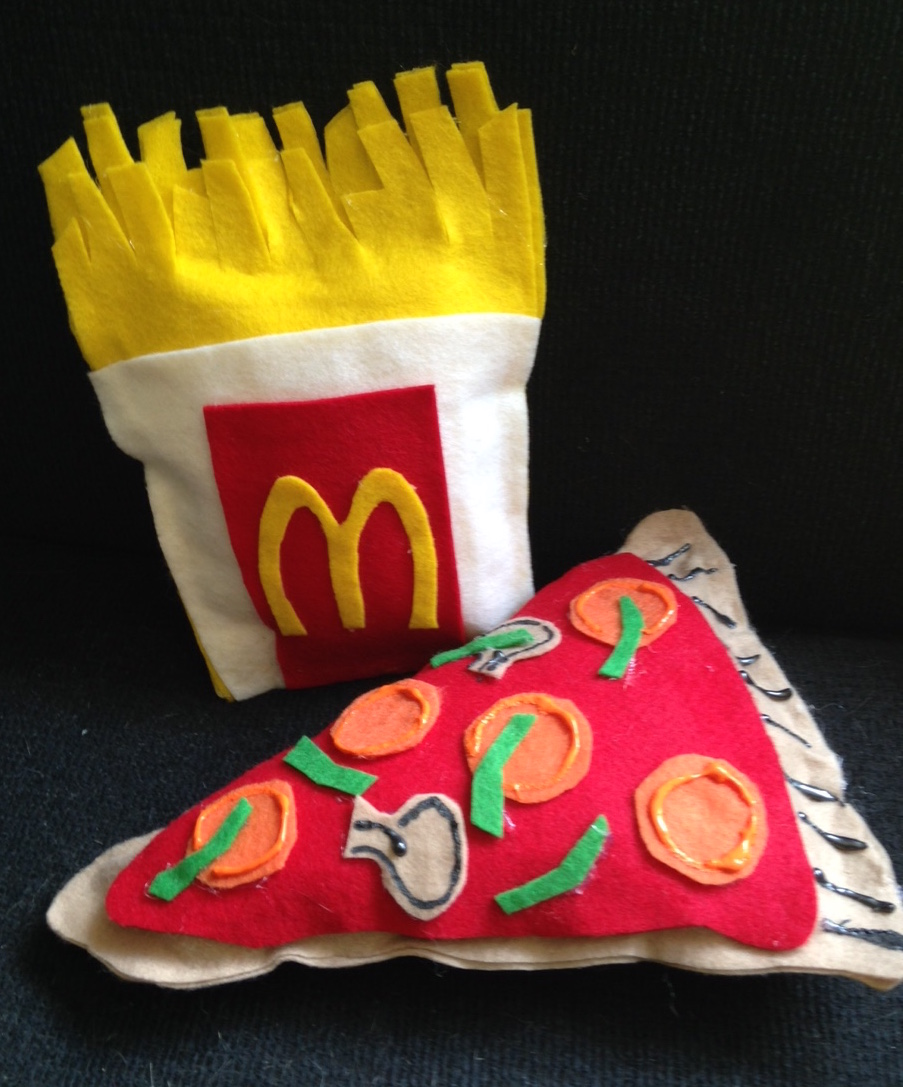 Library Arts No Sew Fast Food Pillows!
