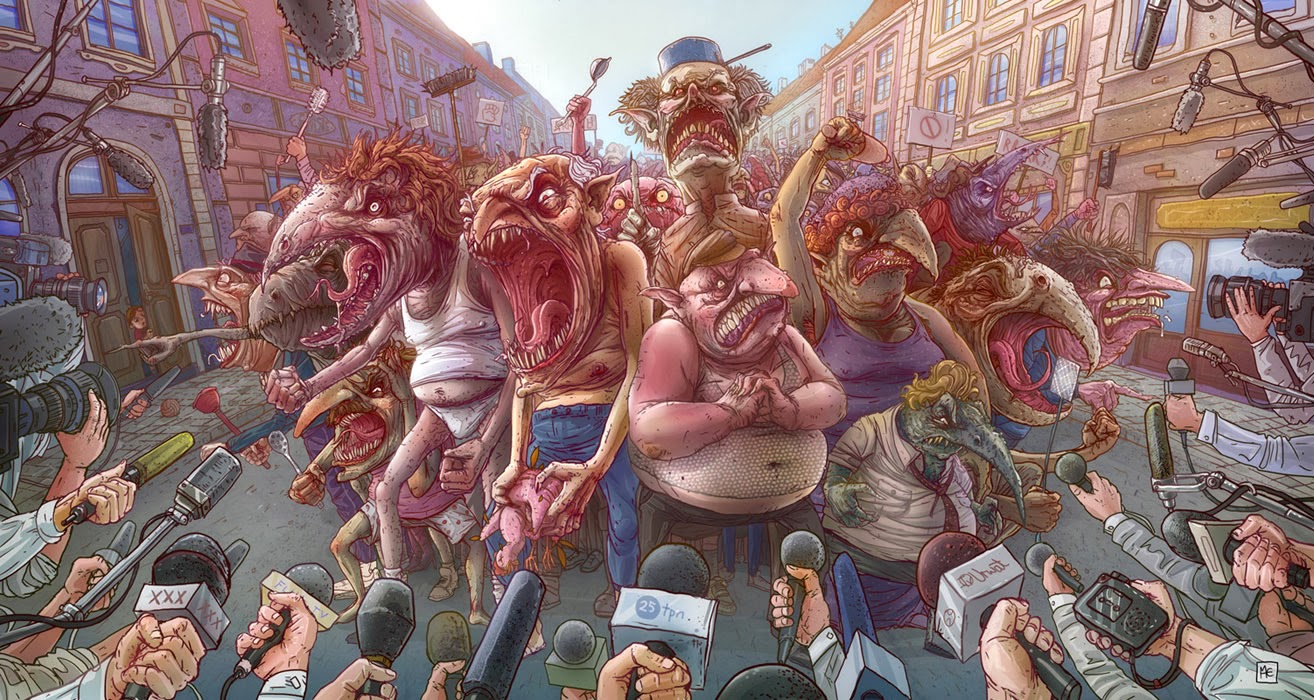 El Cruasán de Audrey: LO GROTESCO EN EL ARTE