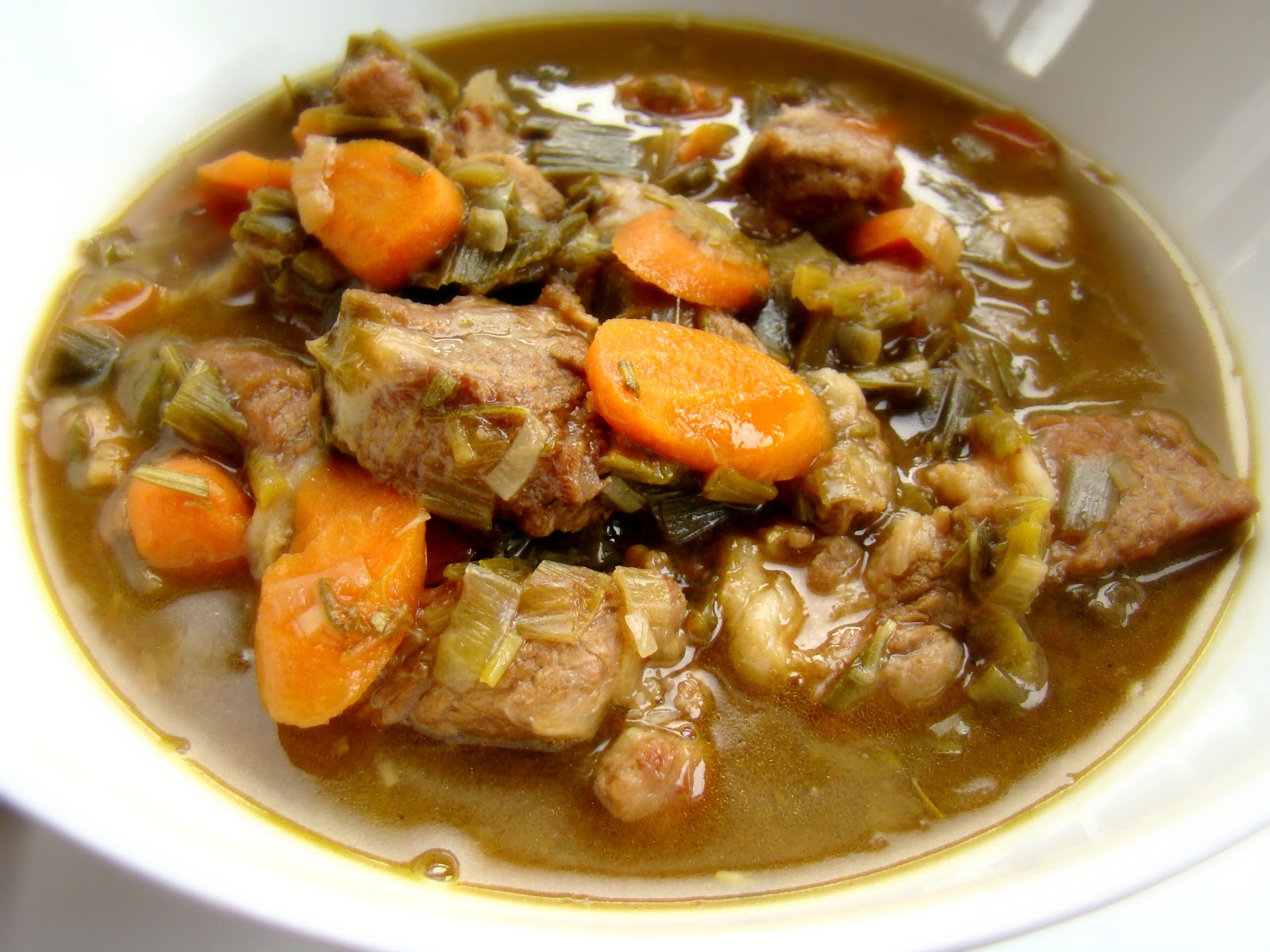 Beerbraised lamb and Dubliner mash