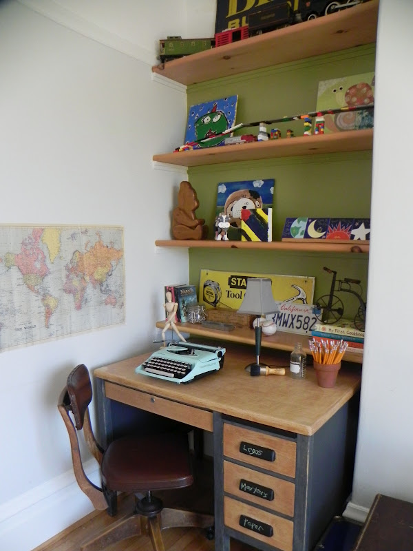 Casa di Aria DIY 123 Refinishing an Old Oak Desk with Annie Sloan Chalk Paint