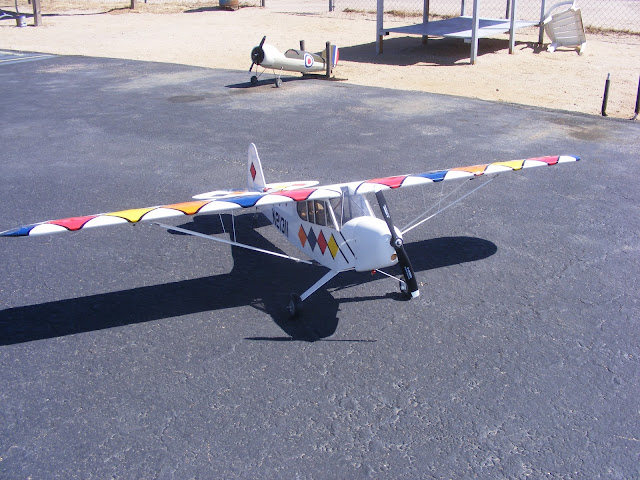 Model Airplane News - RC Airplane News | J 3 Cub-Fun with covering