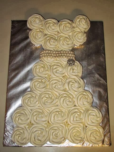 Wedding Gown Cupcakes