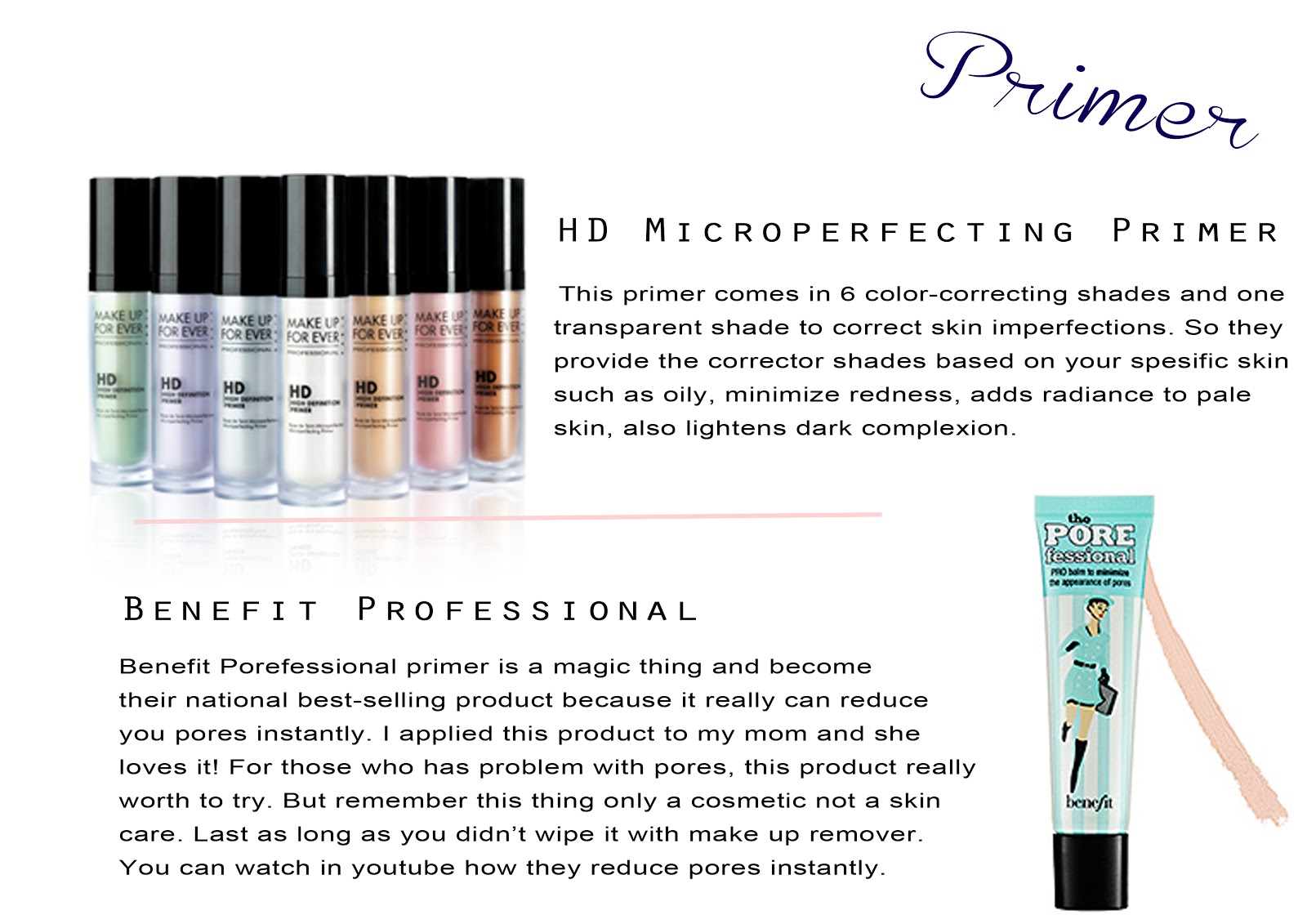 Dandelions Daily PRIMER vs FACE SERUM vs FOUNDATION vs BB CREAM