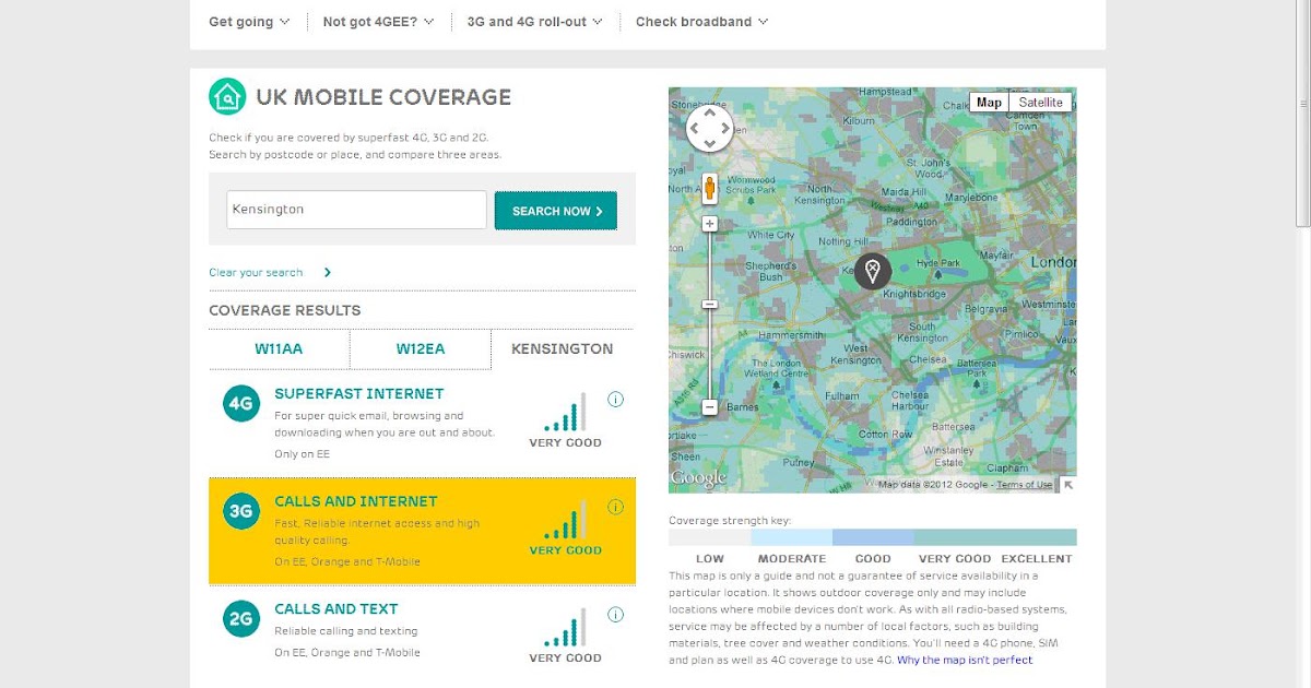 Mobile & Technology Exploration LTE 4GEE