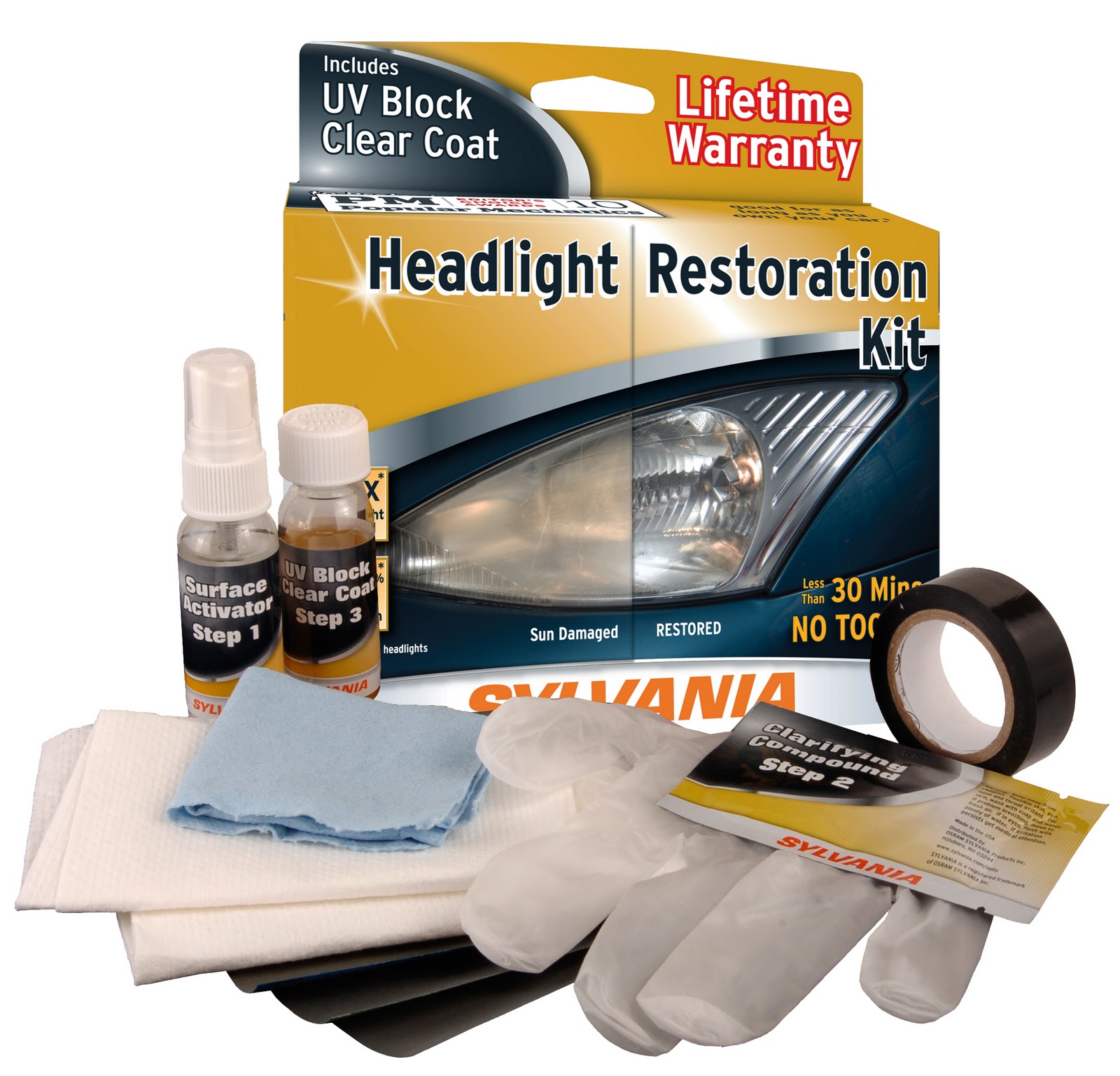 Sylvania Headlight Bulb Application Guide