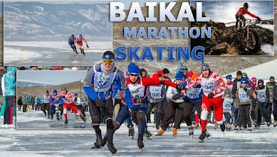 Baikal marathon skating