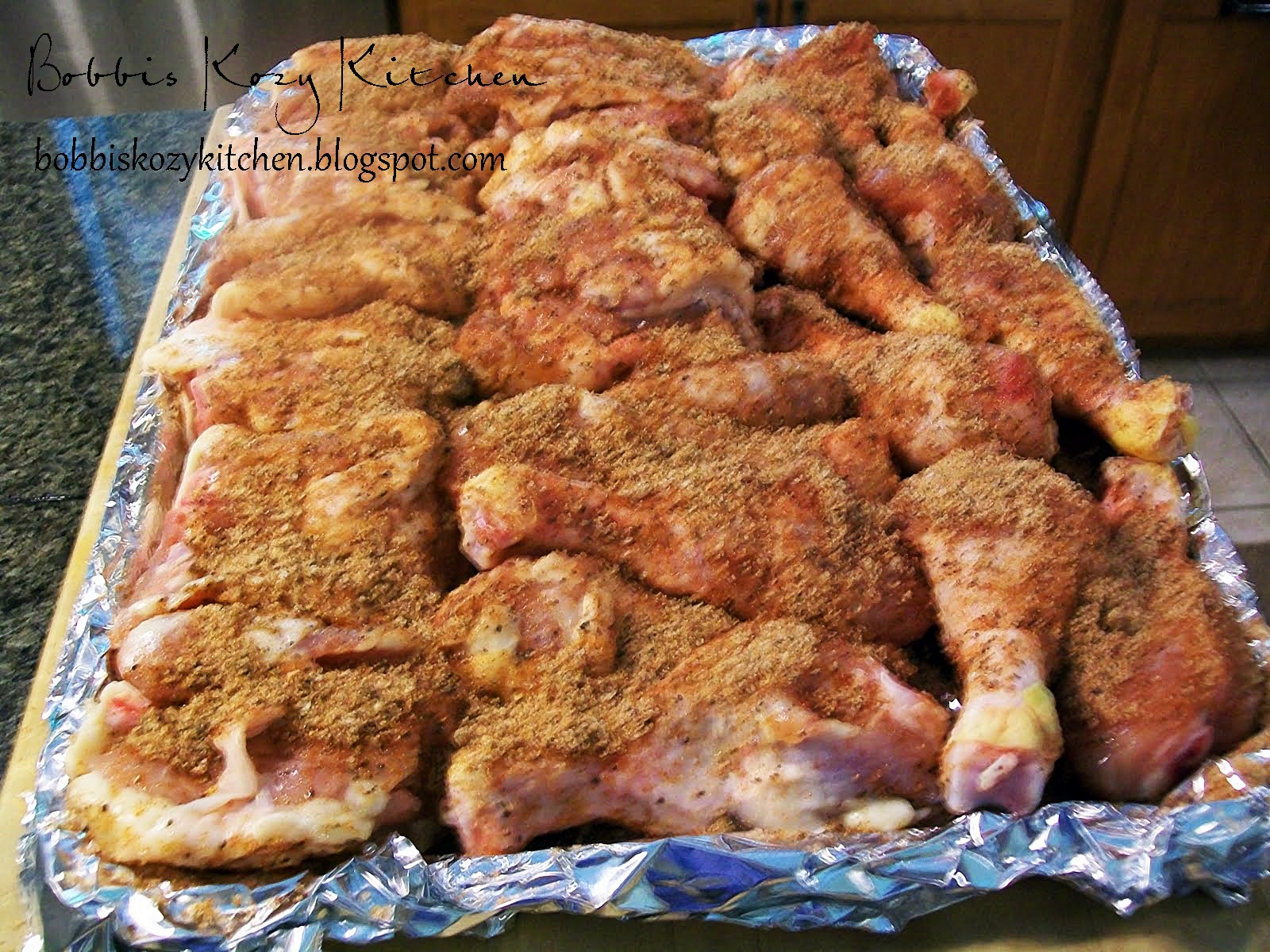 BBQ Chicken (Rub and Sauce Recipe Included) Bobbi's Kozy Kitchen
