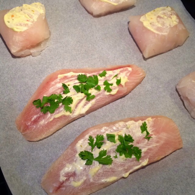 CALDE DELIZIE CALIFORNIAN GRILLED FISH IN "AQUARIUS" PER DAVID DUCHOVNY