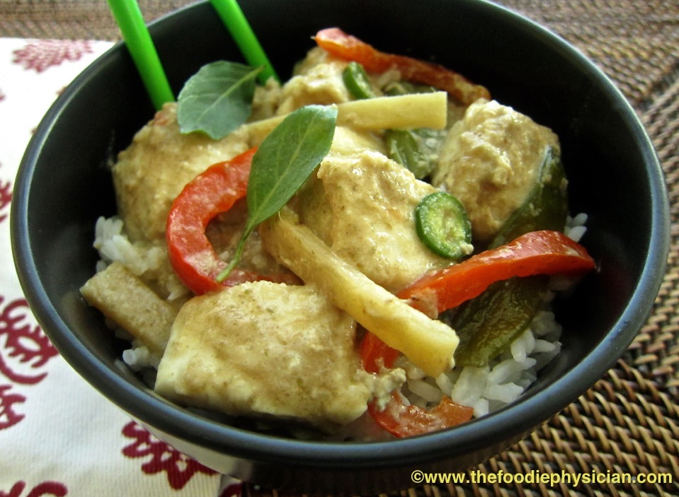 Halibut with Thai Green Curry The Foodie Physician