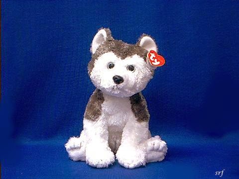 husky stuffed animal ty