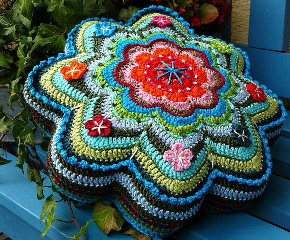Receitas de Crochet: Almofadas de croch?