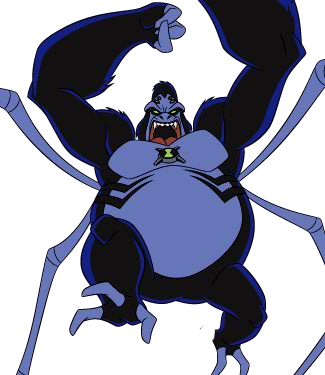 Spider Monkey a Ben 10 ultimate form - shared corner
