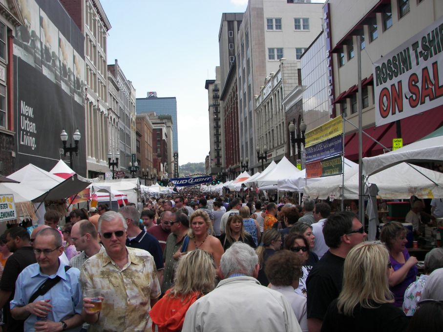Rossini in Knoxville Italian Belly Dancers, Motorcycles and ManHugs