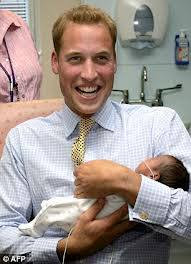 Prince William And His New Born Son (see Photo) - Celebrities - Nigeria