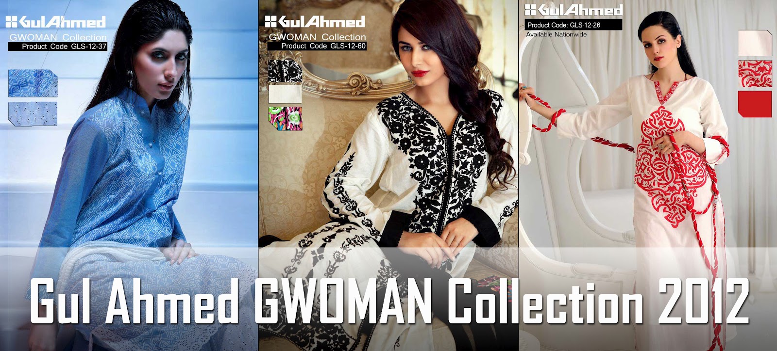 Gul Ahmed GWomen Collection 2012 GWomen Summer Eid Designs 2012 By