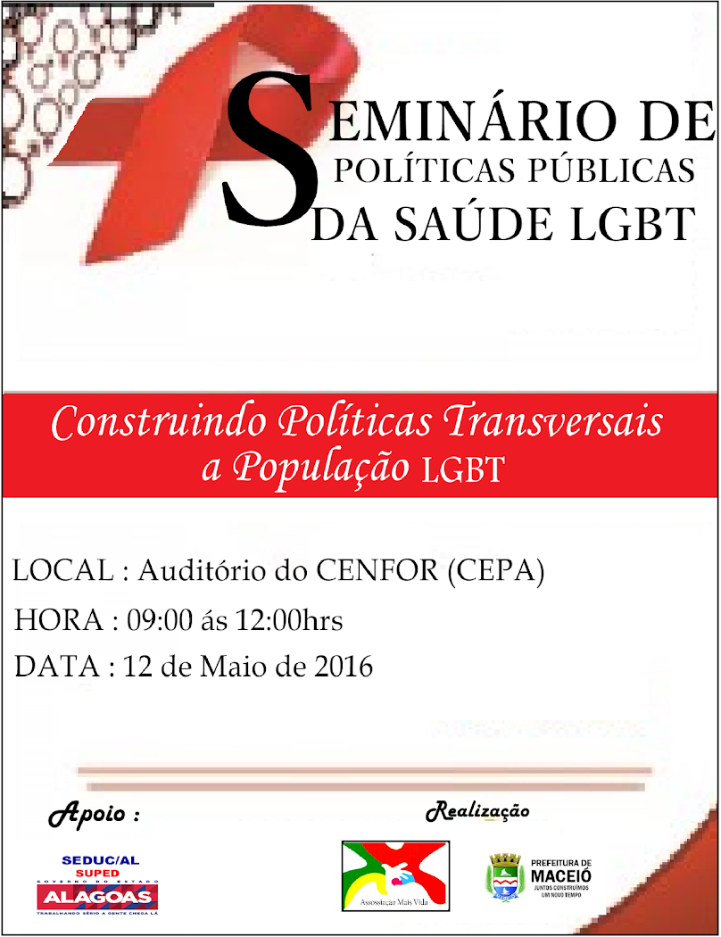 Seminário de Políticas Públicas da Saúde LGBT