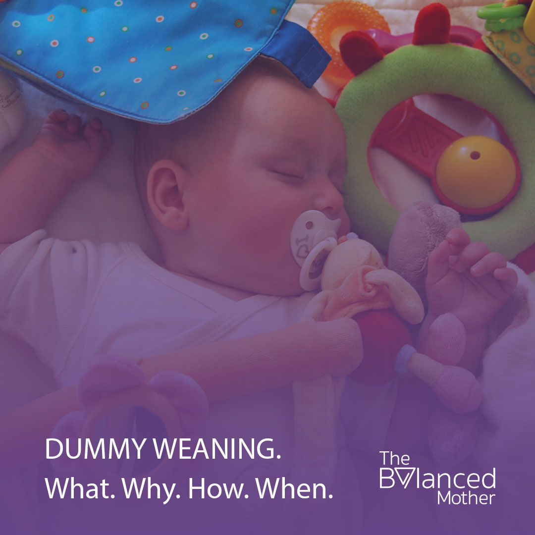 weaning baby off dummy 4 months