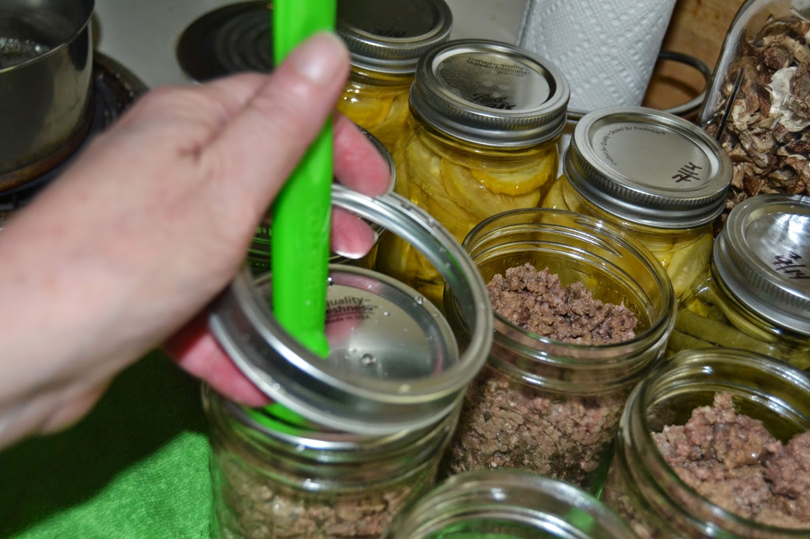 Perky Prepping Gramma How To Dry Can Hamburger