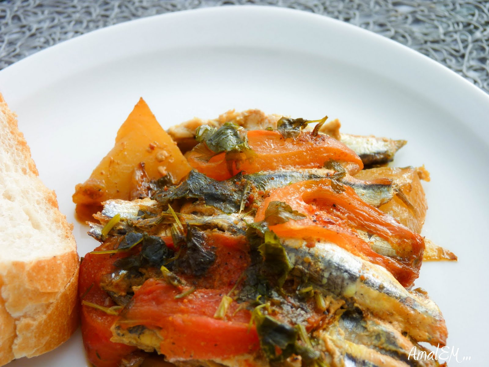 Ça titille les papilles ! Tajine d'anchois