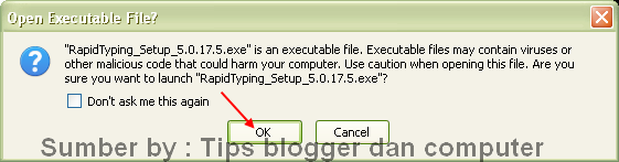 open executable file