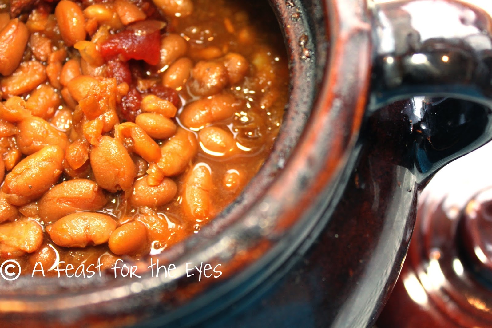 A Feast for the Eyes Boston Baked Beans Bake 'em Low and Slow!