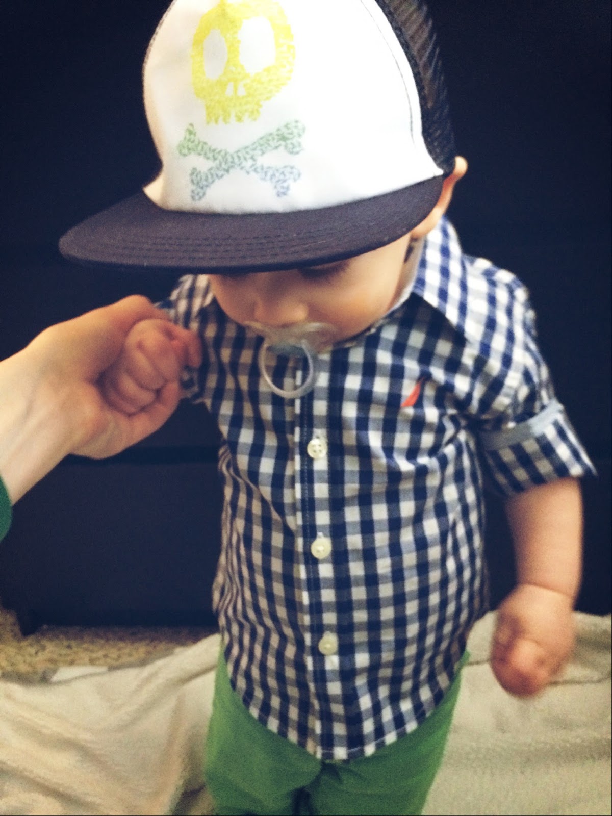 hipster baby sun hat
