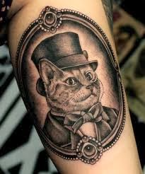 Imagens de Tatuagens de Gato Fotos de Tatuagens de Gato