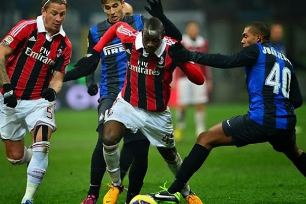 Derby Milan: Inter vs AC Milan Serie A Desember 22 2013 ...