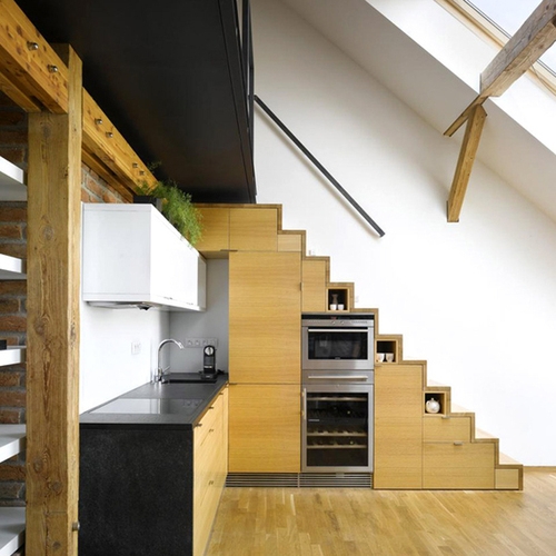 Decoraciones y mas Modernas Cocinas Bajo las Escaleras en el 2013