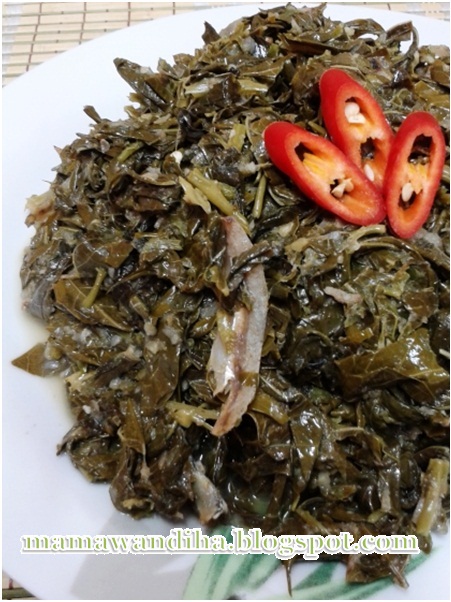Dari Dapur Madihaa Pucuk Ubi Kayu Goreng Cili Padi
