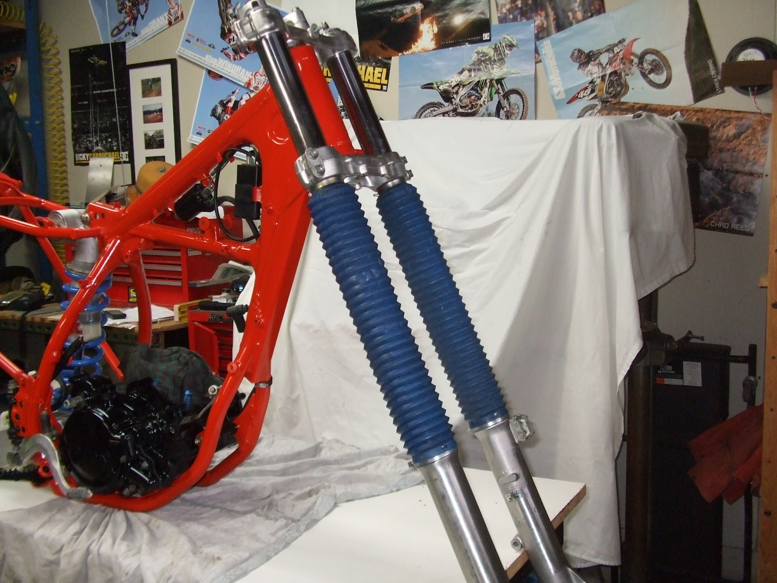 The CR125 Project CR Fork Oil