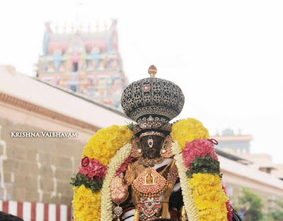 2015, Kodai Utsavam, Venkata Krishnan Swamy, Parthasarathy Temple, Thiruvallikeni, Triplicane,Day 02