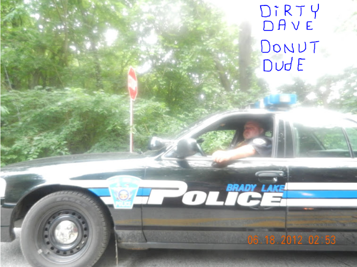 In honor of National Donut Day we salute X-BLV police chief Dave Kinney aka Toe 2 Toe !