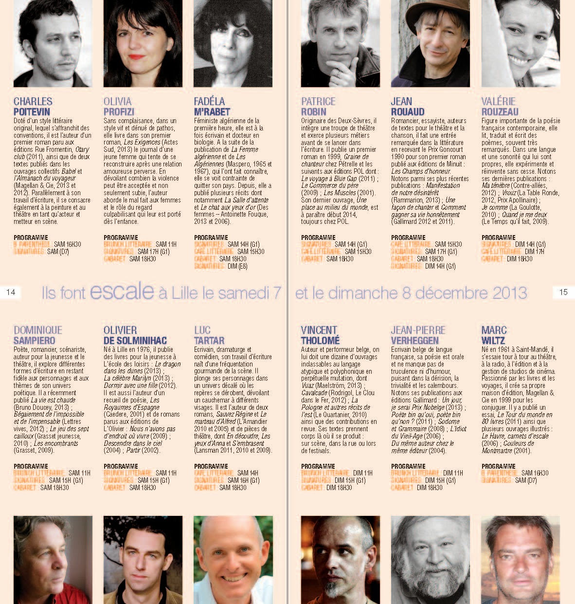 rencontre littéraire lille