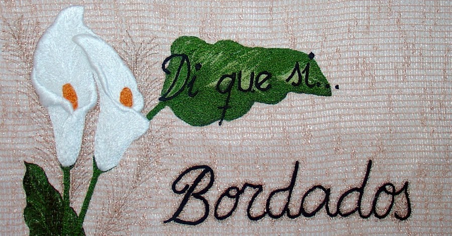 ¡Di que sí... bordados!