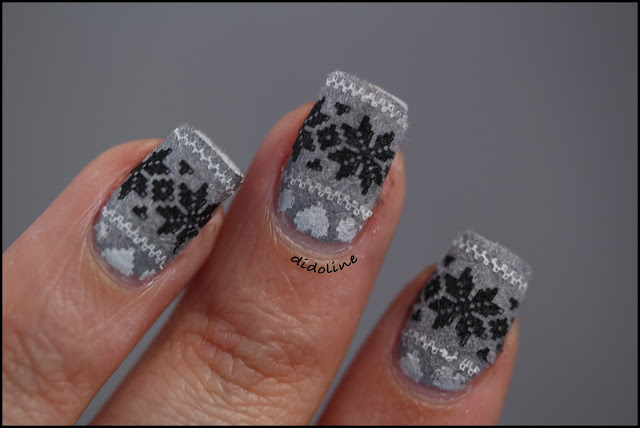 Coup de coeur express Ongles chandail de laine de Didolines Nails