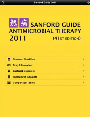 Sanford, Guide, Antimicrobial, Therapy, iOS medical