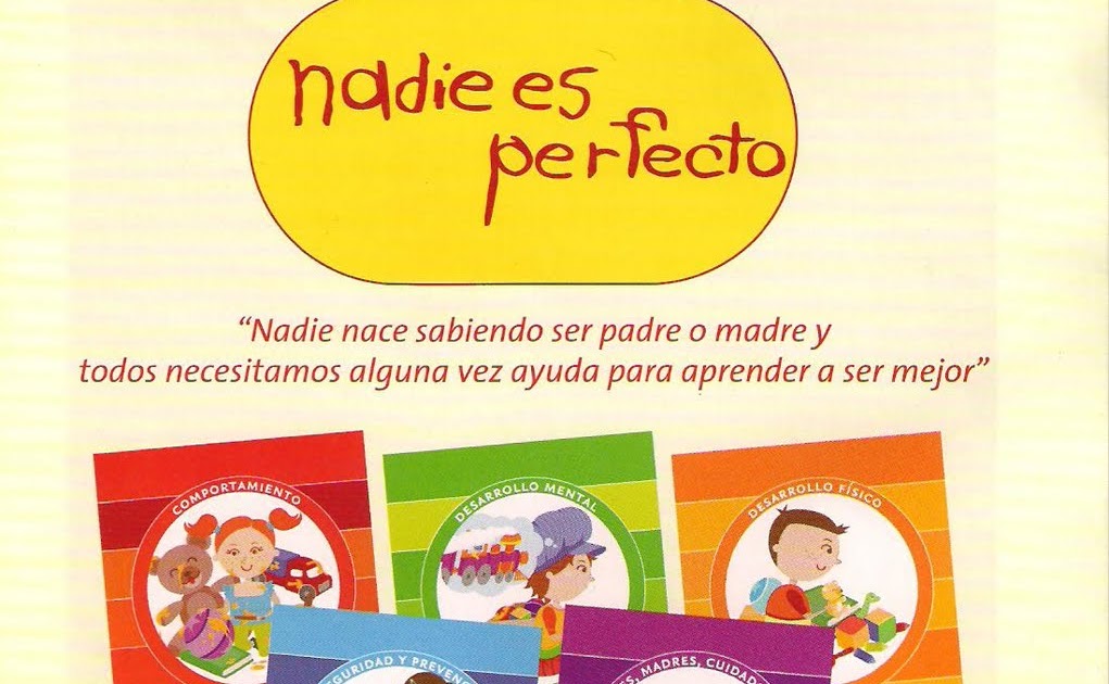 Manual Nadie Es Perfecto Chile Crece Contigo Letras