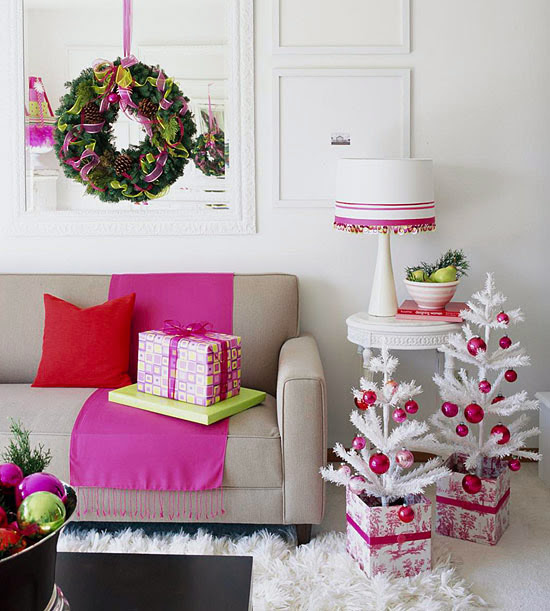 Copy cat chic: copy cat chic room redo Copy Cat Chic: Copy Cat Chic Room Redo | Festive Pink Living Room