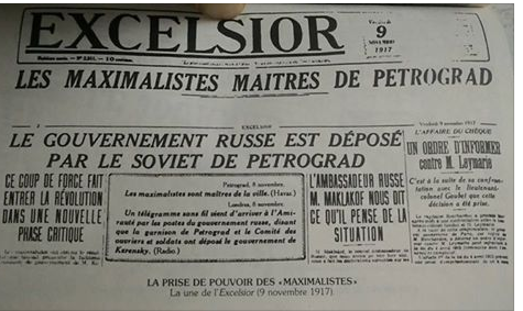 La révolution maximaliste russe a 100 ans