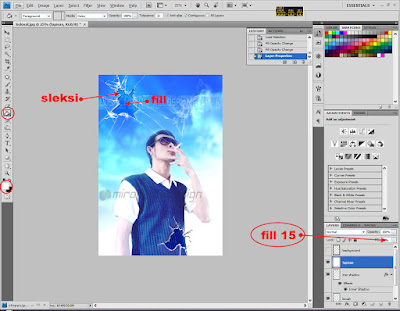 Efek Kaca Pecah Di Photoshop