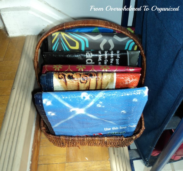 How to Store Reusable Shopping Bags