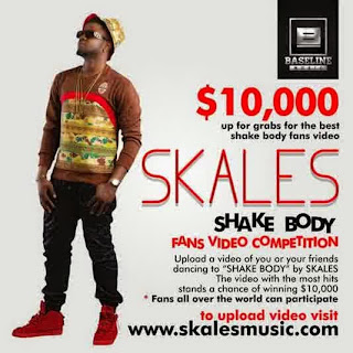  Comedian Chief Obi Wins Skales’ Shake Body Dance Competition (See Pics + Video)