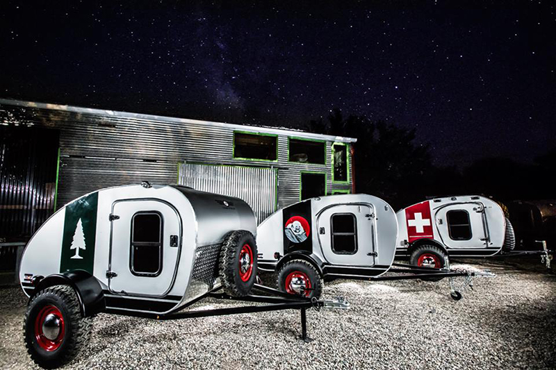 Tiny Yellow Teardrop Featured Teardrop Trailer Vintage Overland