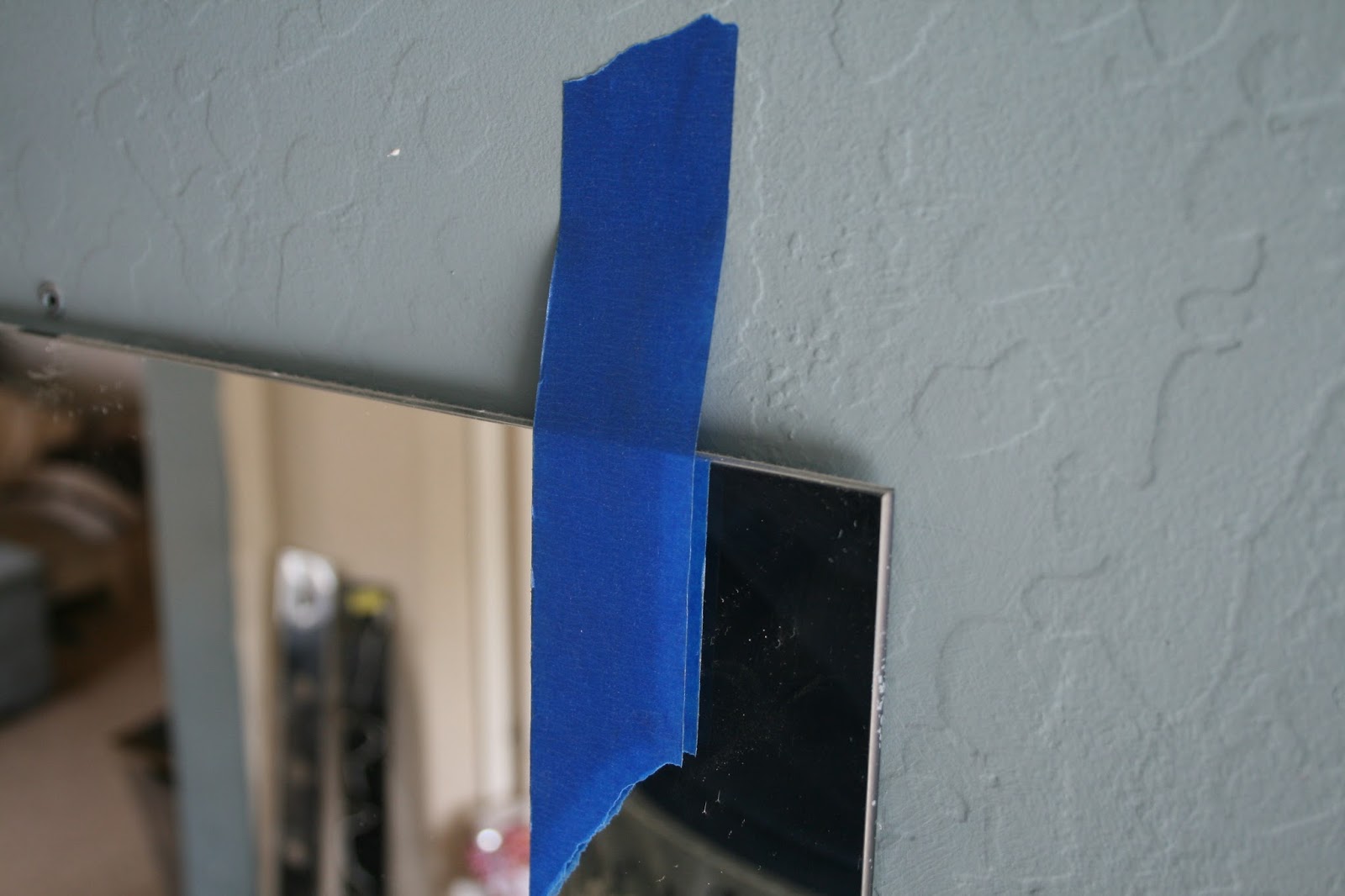 Tip for Adding Trim to a Wall Mirror { And 100 Giveaway Winner
